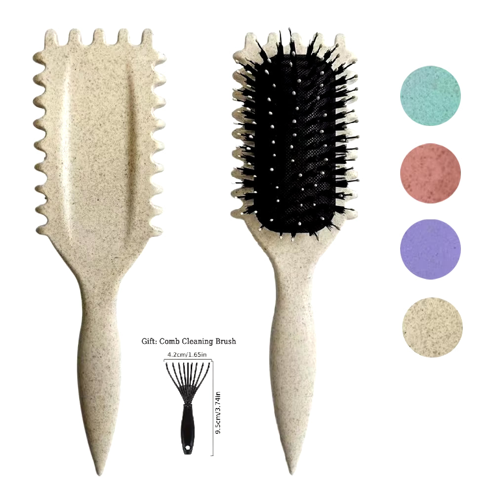 Curl Define Styling Brush Brosse Cheveux Femme Detangling Hair Brush Tangled Hair Comb Shaping Defining Curl Barber Styling Tool